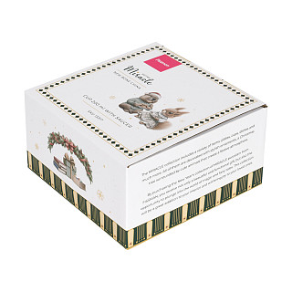 Krūzīte MIRACLE 200 ml ar apakštasīti (jaunais kaula porcelāns)