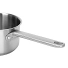 Sauce pan MASTER CHEF 16x9 cm / 1,6 LTR with glass lid (stainless steel)