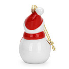 Новогодняя елочная игрушка 3,5х3,5 см, art. 0418