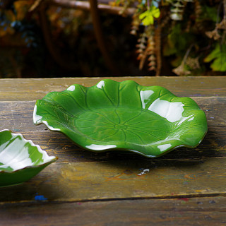 Šķīvis GREEN 34x5 cm (keramika)