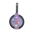 Crepe pan Velia 22 cm with induction bottom (aluminium with non-stick coating)