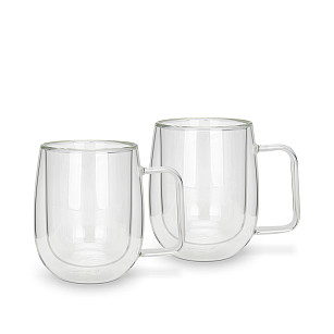 2 dvigubų sienelių puodelių rinkinys 300 ml, art.16499