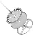 Френч-пресс с двойными стенками 1 л, art. 9124