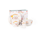 Dish set 4 add. 17 / 13 cm (porcelain)