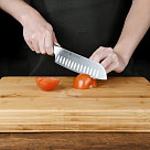 7" Santoku knife KRONUNG (X50CrMoV15 steel)