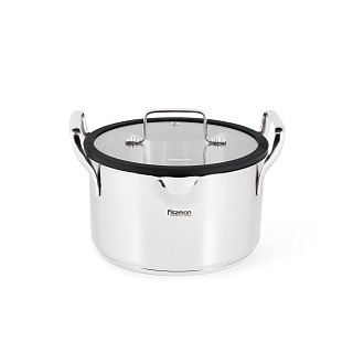 Puodas FABIA 20x11,5 cm / 3,45 l su stikliniu dangčiu