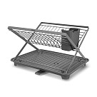 Dish drying rack 42x31x24.4 cm (stainless steel, plastic)