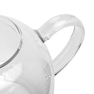 Tējkanna 1500 ml ar tērauda filtru (stikls) Tējkanna 1500 ml ar tērauda filtru (stikls)