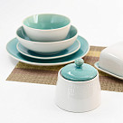 Dinner plate CELINE 205 cm (ceramic) azure