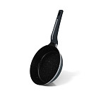 Frying pan Luxuria 20x5 cm with induction bottom (aluminium with non-stick coating)