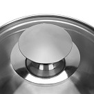 Plieninis puodas 12 cm / 0,6 l Gulliver