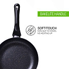 Frying pan PROMO 20x4 cm with induction bottom (aluminium with non-stick coating)