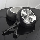 Deep frying pan PROMO 24x6 cm with induction bottom (aluminium with non-stick coating)