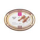 Oval baking dish 33.2х23.6x6.5 cm (borosilicate glass)