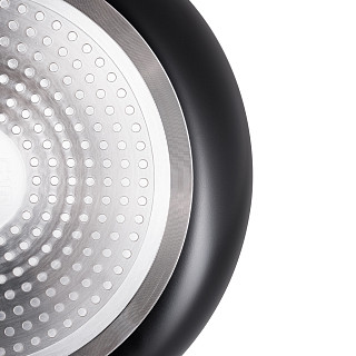 Frying pan Velia 26x5 cm with induction bottom (aluminium with non-stick coating)