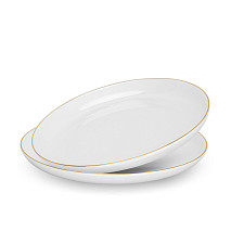 Desertinės lėkštės 20 cm / 2 vnt Floree (porcelianas)