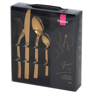 Stainless steel cutlery set FERNO 24 psc.