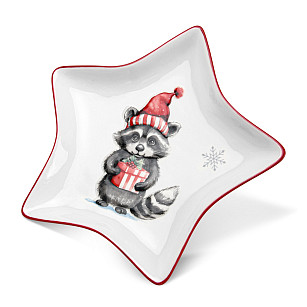 Star shape dish 28.5x27 cm, art. 0367