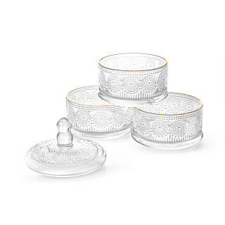 Candy jar 13x25.5 cm (glass)