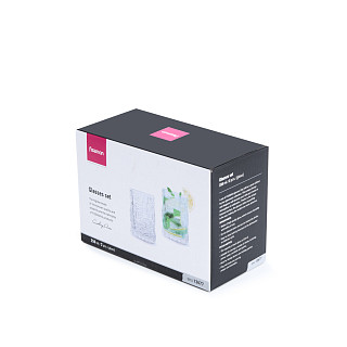 Set of glasses 250 ml x 2 pcs.
