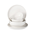 Set of dinnerware 6 items (2 persons), porcelain Horeca