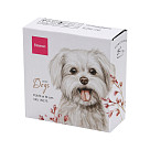 Porcelāna apakštase 10 cm Dogs