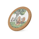 Heat-resistant stand 20 cm (dolomite), art. 0168