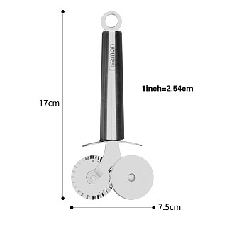 Pastry wheel ZONDA 15 cm (stainless steel)