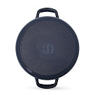 Stockpot LE MANS BLUE 24x11.5 cm / 4.5 LTR with lid (enamel cast iron)