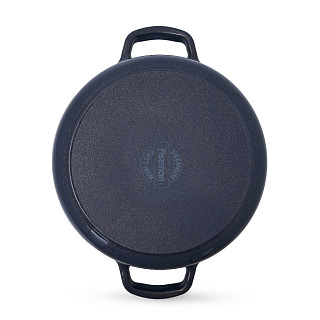 Stockpot LE MANS BLUE 24x11.5 cm / 4.5 LTR with lid (enamel cast iron)