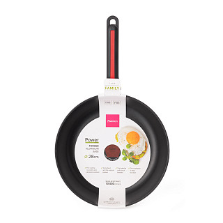 Frying pan POWER  28cm with induction bottom (aluminium with non-stick coating)