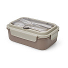 2-compartment lunch box 800 ml / 20.5 × 13.5 × 7.8 cm (plastic)