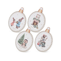 Komplekts no 4 paliktņiem 10 cm, art. 0159