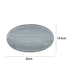 Oval plate JOLI 22x13,2 cm (ceramic)