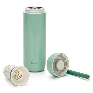 Thermose 400 ml green (stainless steel), art 17851