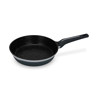 Frying pan Luxuria 24x5.5 cm with induction bottom (aluminium with non-stick coating)