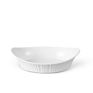 Baking dish 22.5 x 18 x 7 cm / 820 ml Horeca porcelain