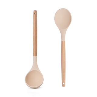 Набор кухонных инструментов FELAN 8 пр. (силикон+бук)