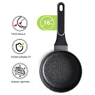 Sauce pan with lid 16x7.9 cm / 1.4 l Laura