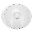 Round baking dish with ceramic lid Parmigiano  29.2x25х7.2 cm / 1.7L (porcelain)
