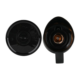 Термокувшин 1 л со стеклянной колбой, черный