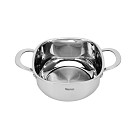 Stockpot EXCLUSIVE PRO 20x10 cm / 3.0 LTR with glass lid (stainless steel)