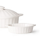 Baking dish 15 x 12 x 4 cm / 240 ml Horeca porcelain