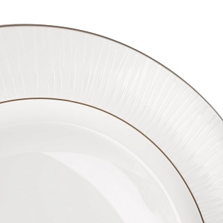 Set of porcelain plates 27 cm / 4 pcs Nice