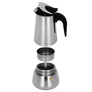 Kafijas kanna 9 porcijām/450ml (nerūsējošais tērauds) art 3241