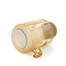 Dzēriena trauks ar dozatoru 5,8 l ar statīvu (stikls)