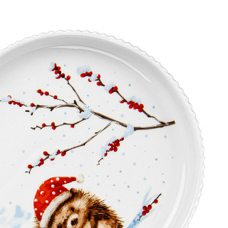 Oval plate 23.5x14 cm HEDGEHOG (new bone china)