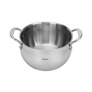 Casserole Vita 4.5 l with glass lid (stainless steel)