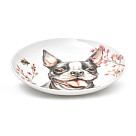 Šķīvis DOGS 14,5 cm (jaunais kaula porcelāns)