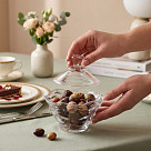 Candy jar 12x11.5 cm / 270 ml with lid (glass)
